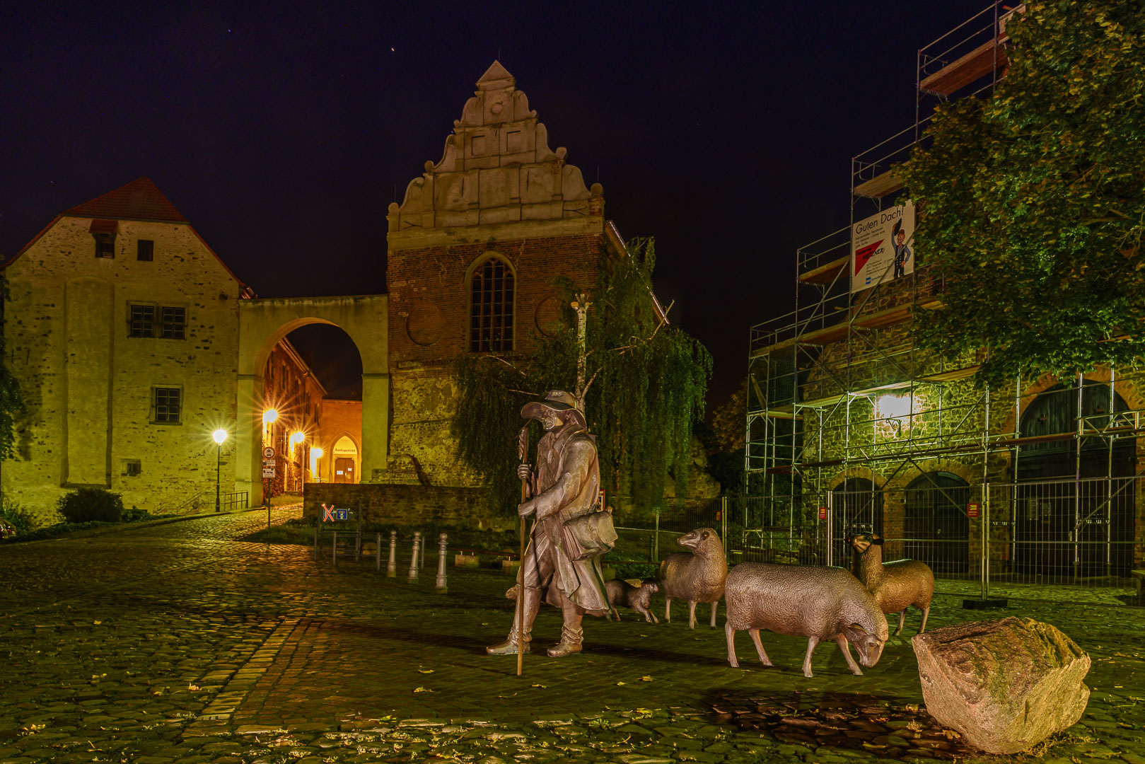 Der Schäfer am Schloss Wolmitstedt