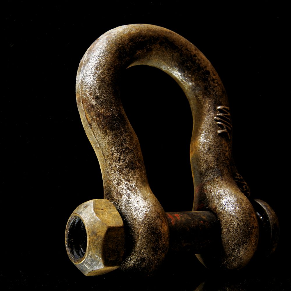 Der Schäkel Foto & Bild licht, schatten, stahl Bilder auf