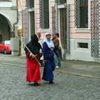 Der Scharfrichter von Görlitz und seine Frau auf dem Wege zur Arbeit