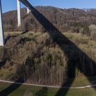 der Schatten der Kochertalbrücke