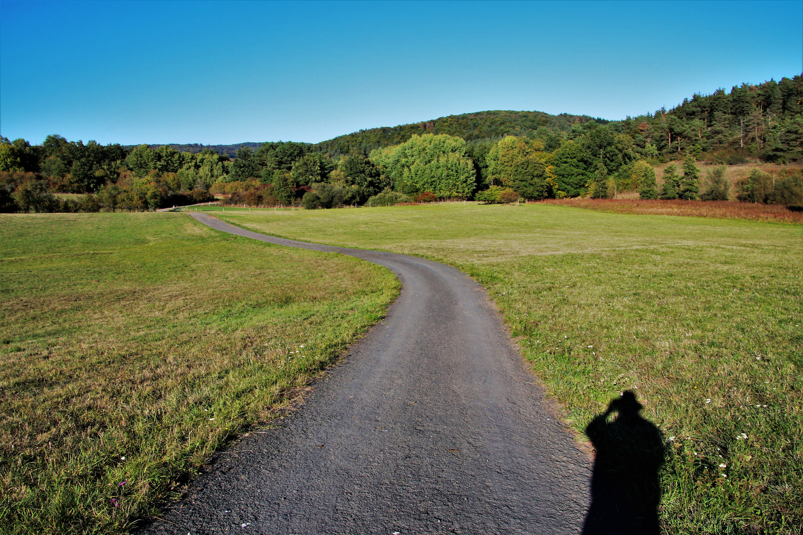 Der Schatten des Fotografen ...