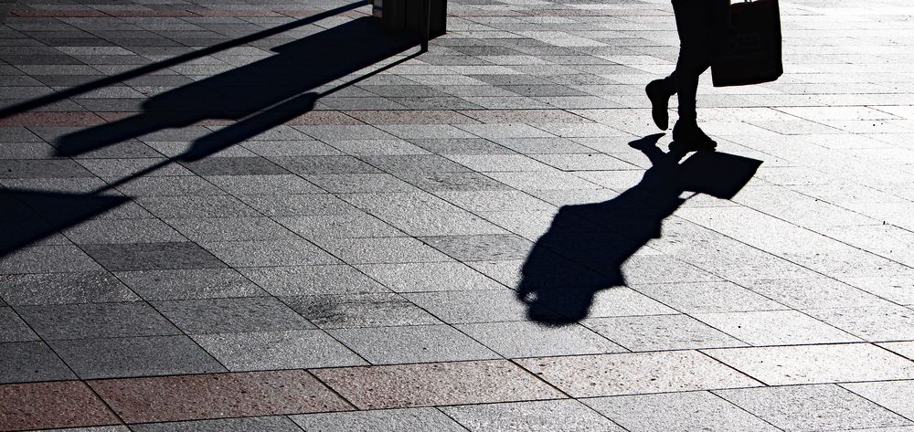 Der Schatten in Lugano