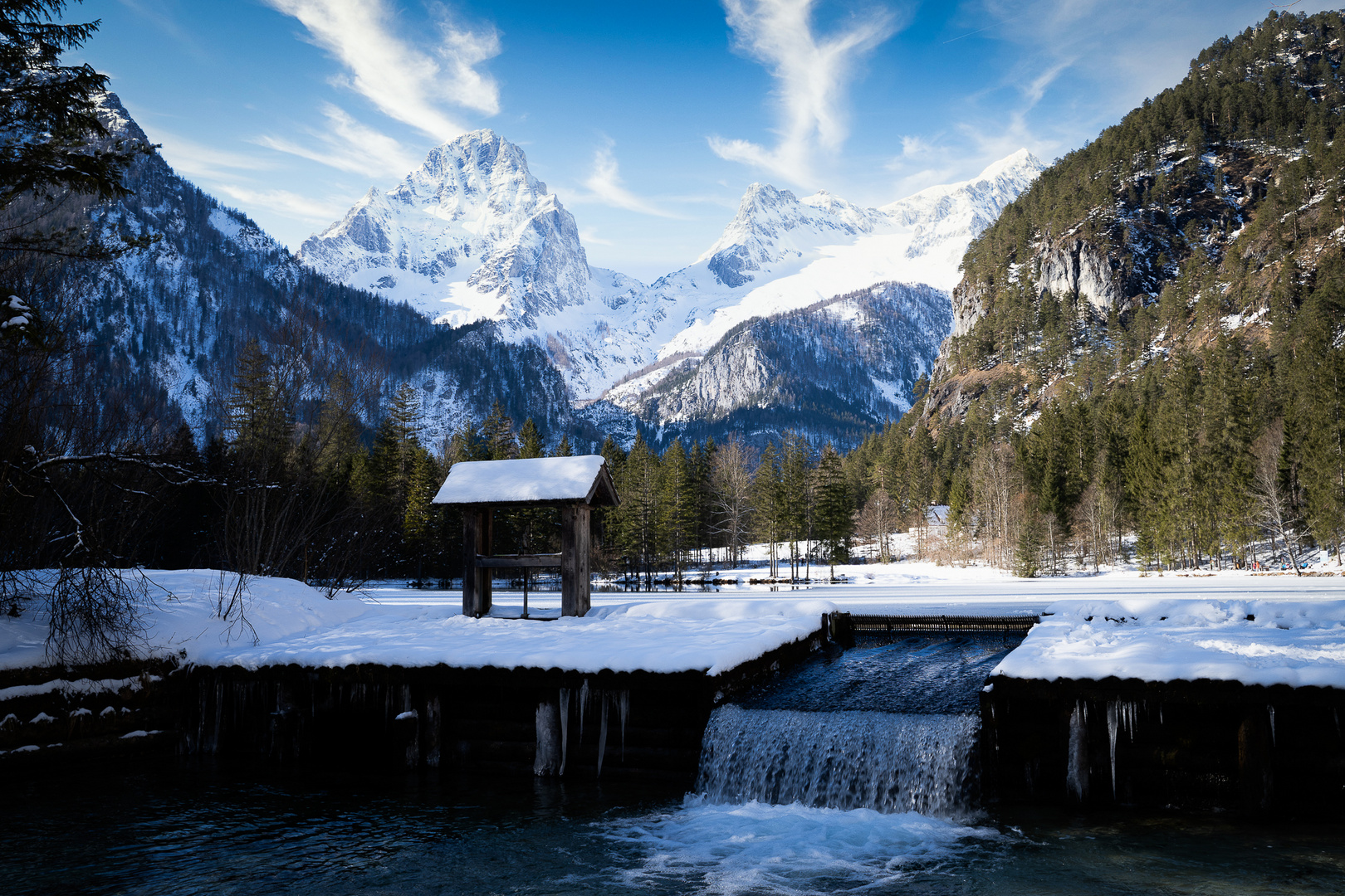 Der Schiederweiher in Hinterstoder 