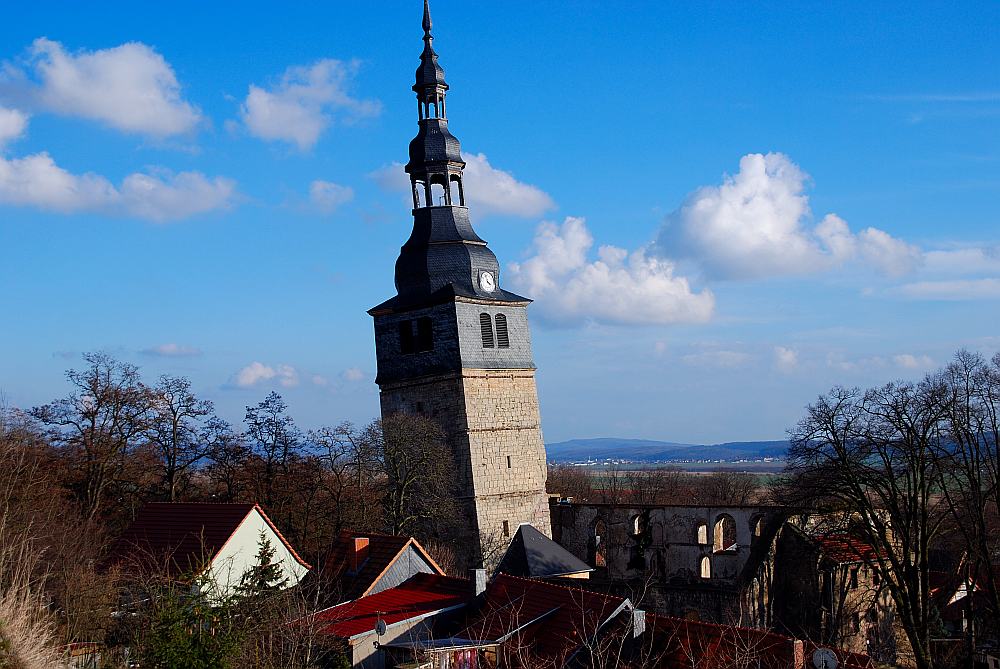 Der Schiefe Kirchturm von Frankenhausen