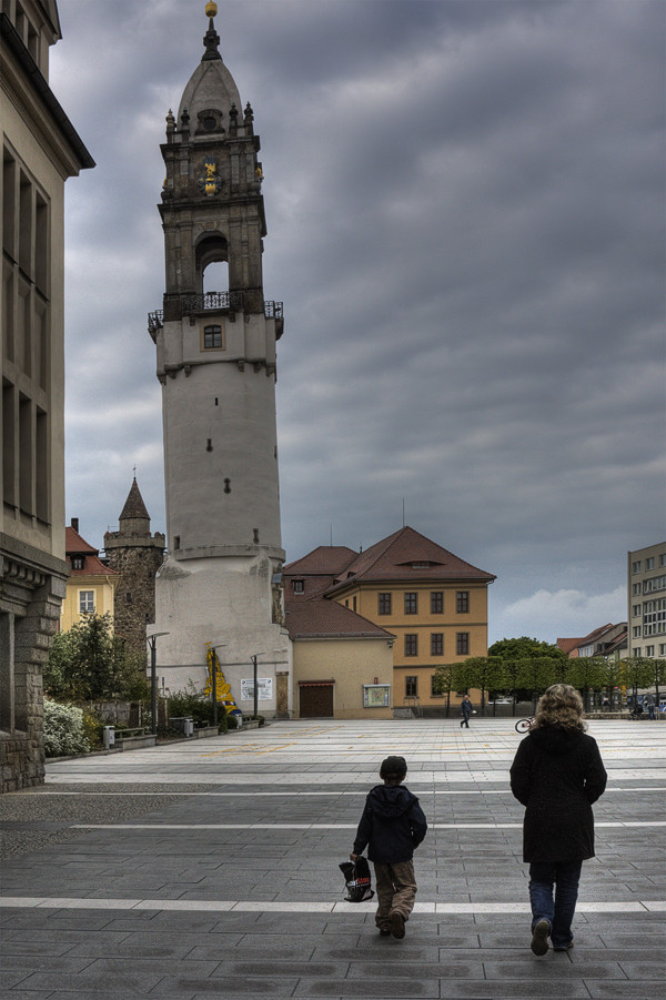 Der schiefe Turm von Bautzen