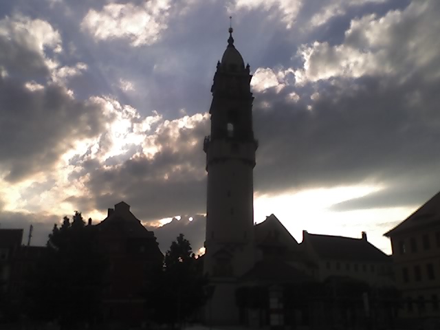 Der schiefe Turm von Bautzen