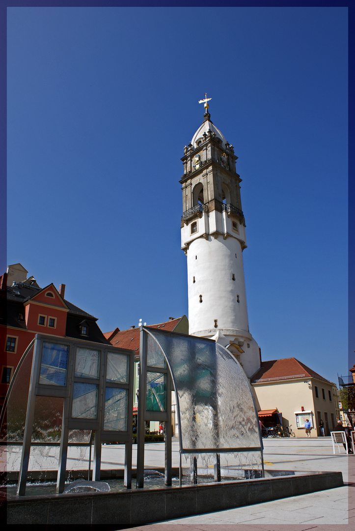 Der schiefe Turm von Bautzen