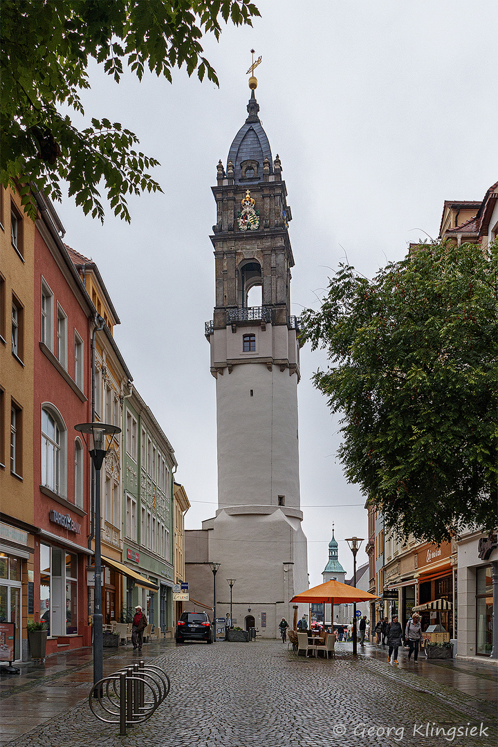 Der schiefe Turm von Bautzen 