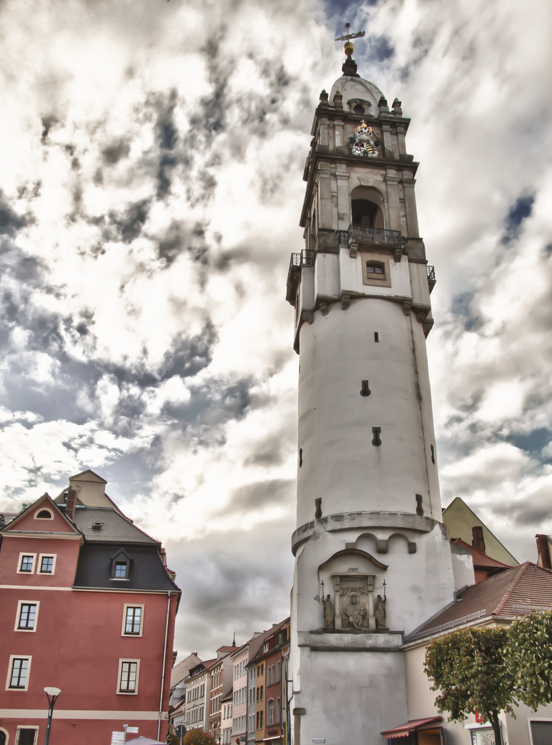 Der schiefe Turm von Bautzen