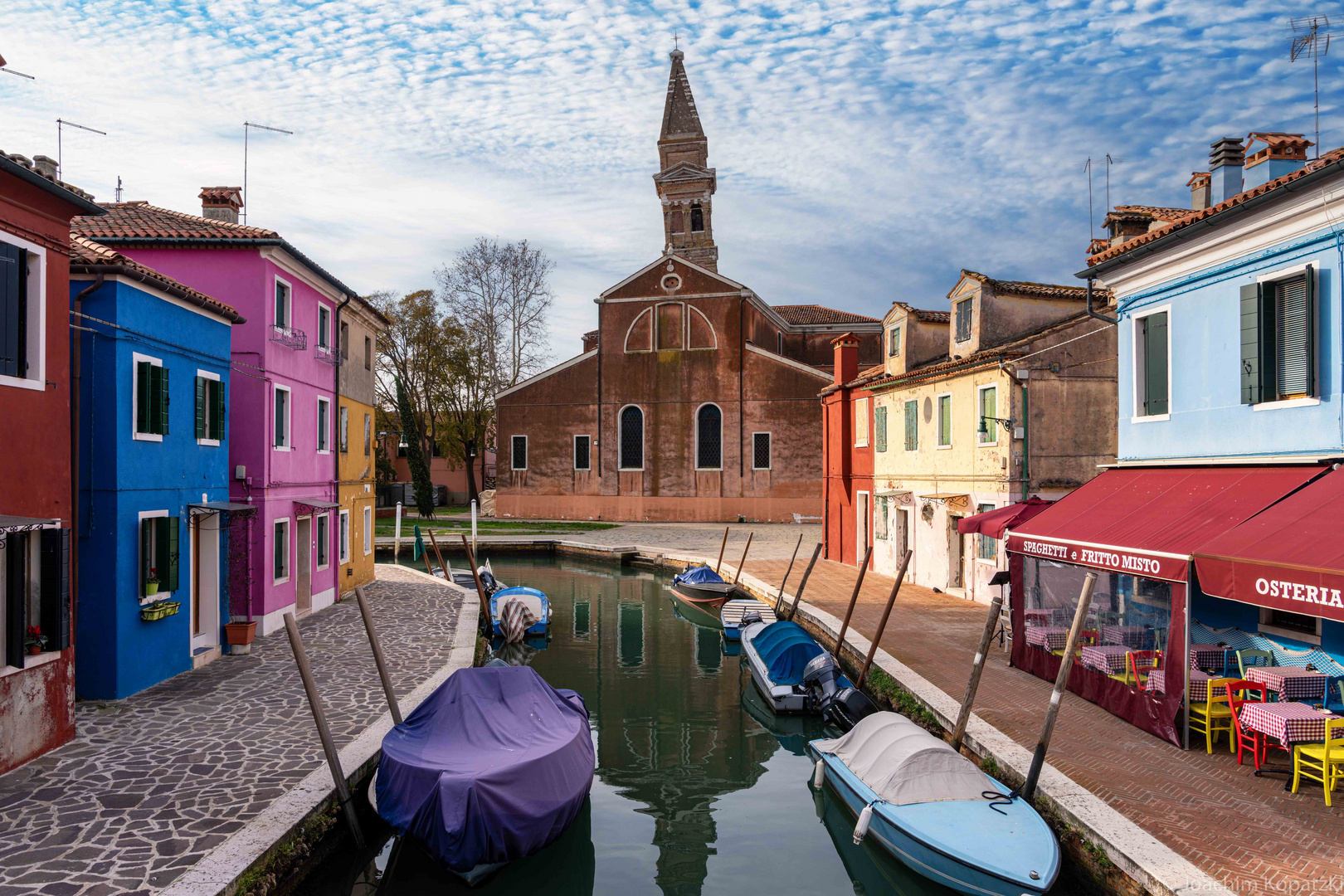 Der schiefe Turm von Burano 