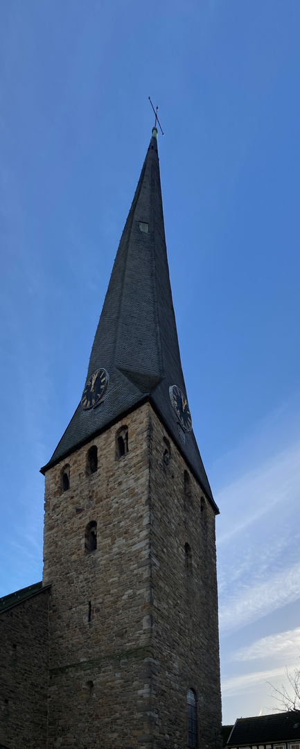 Der schiefe Turm von Hattingen