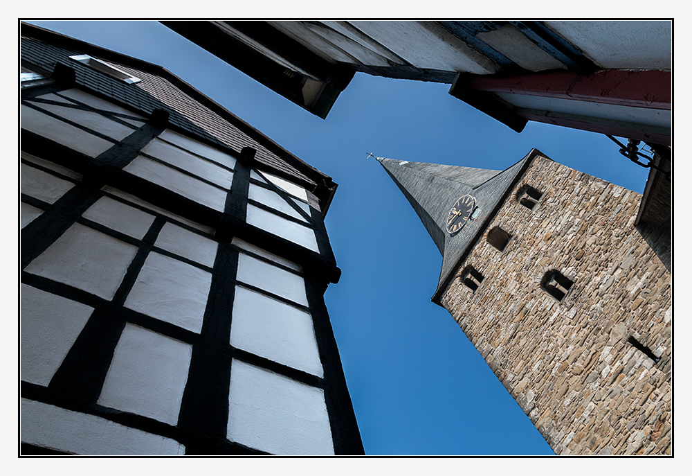 der schiefe Turm von Hattingen