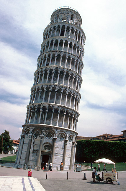 Der schiefe Turm von Pisa 1978 Foto & Bild | europe, italy, vatican