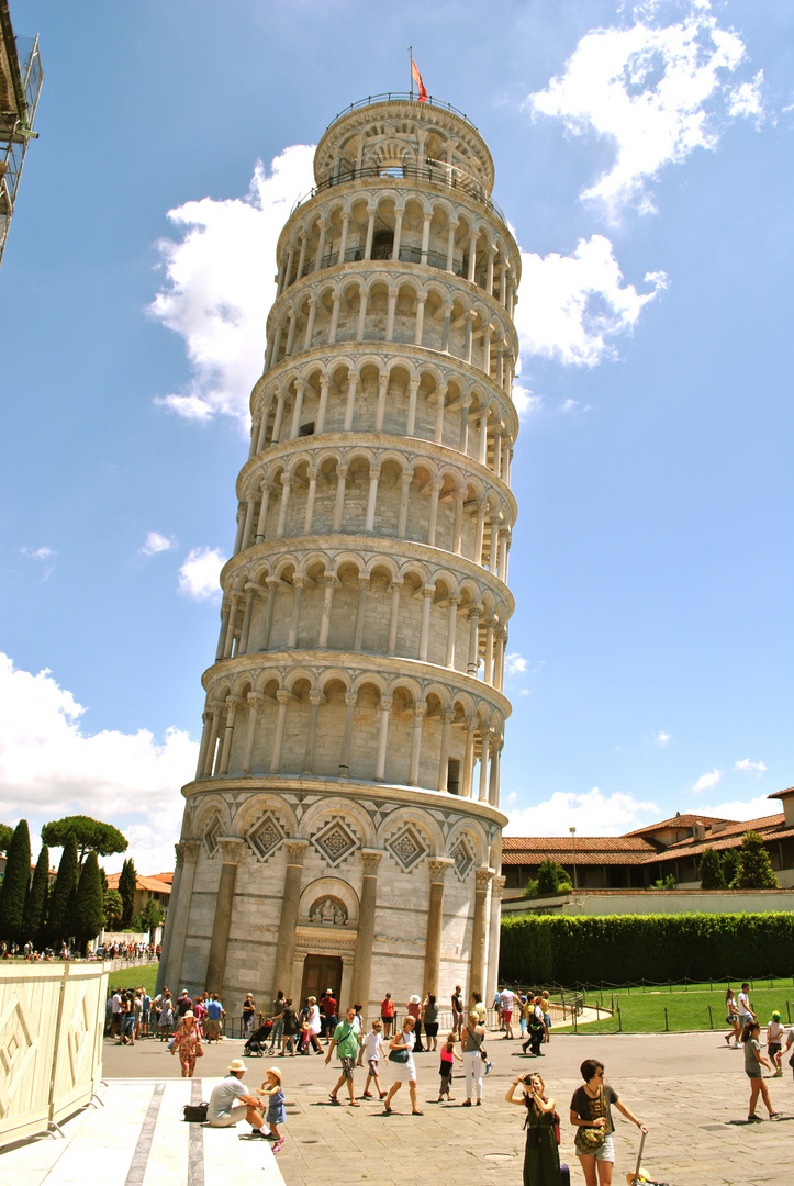 Der schiefe Turm von Pisa