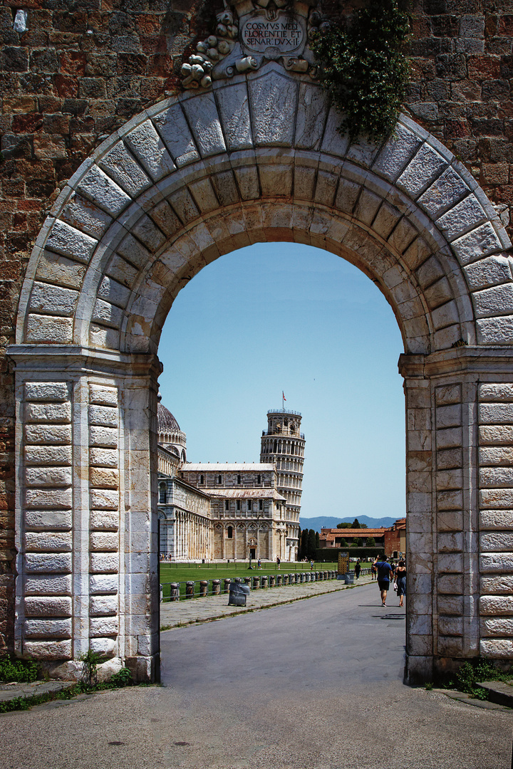 Der schiefe Turm von Pisa