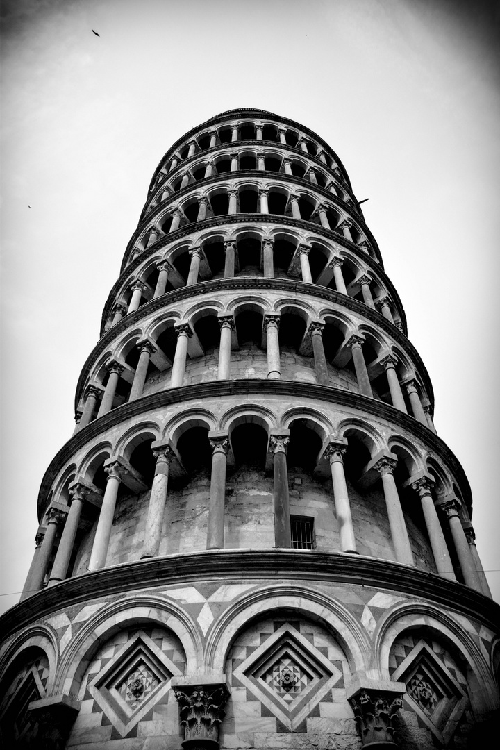 Der schiefe Turm von Pisa...