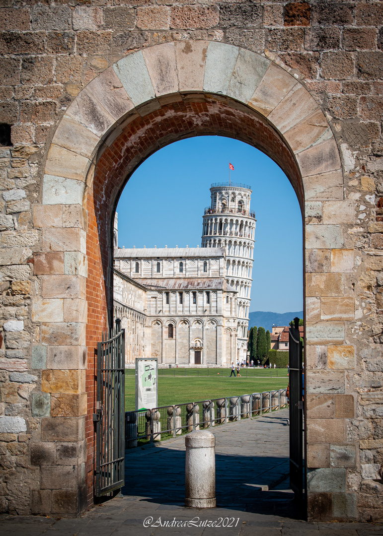 Der schiefe Turm von Pisa 