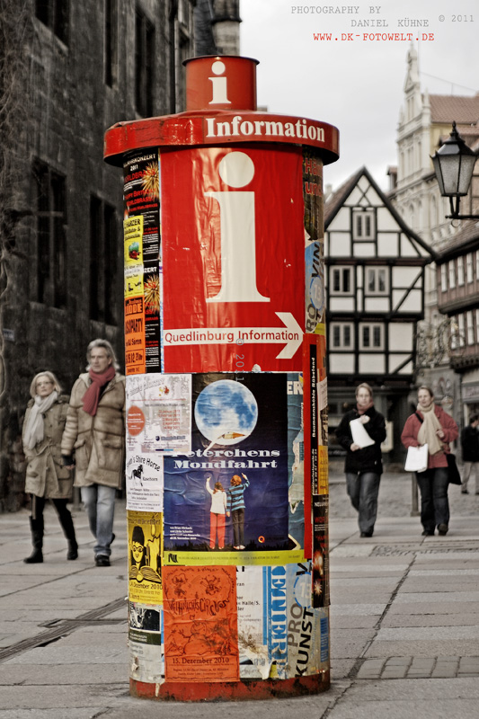 Der schiefe Turm von Quedlinburg