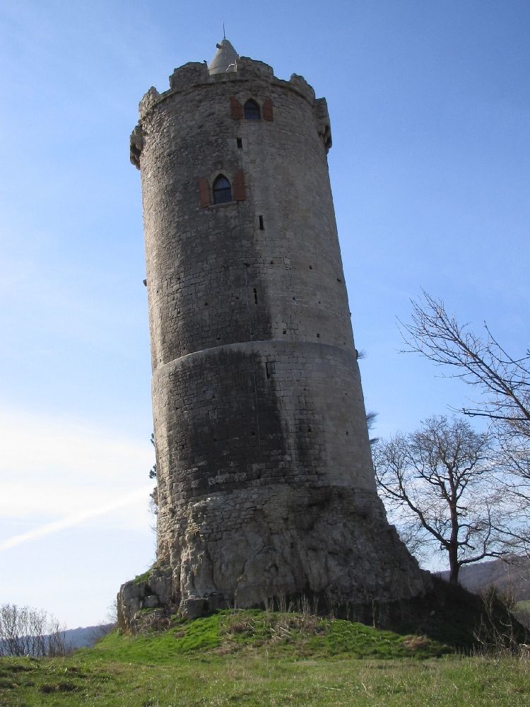 Der schiefe Turm von Saaleck