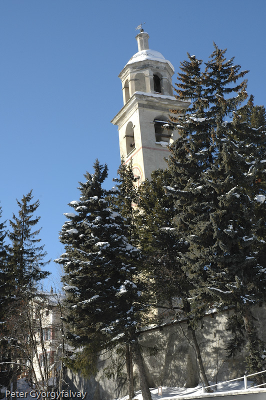 Der schiefe Turm von St. Moritz