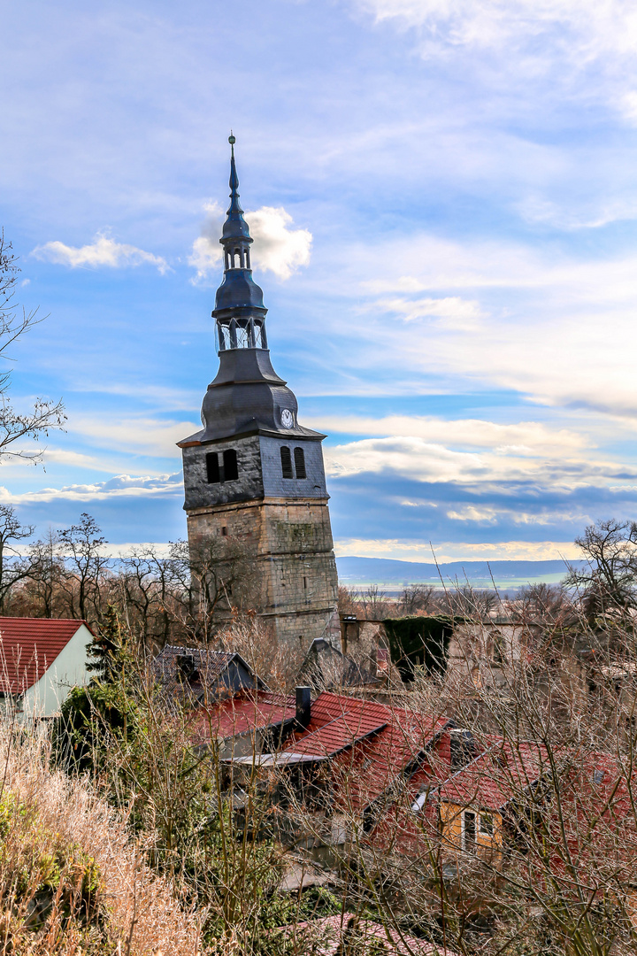 Der schiefe Turn von Bad Frankenhausen