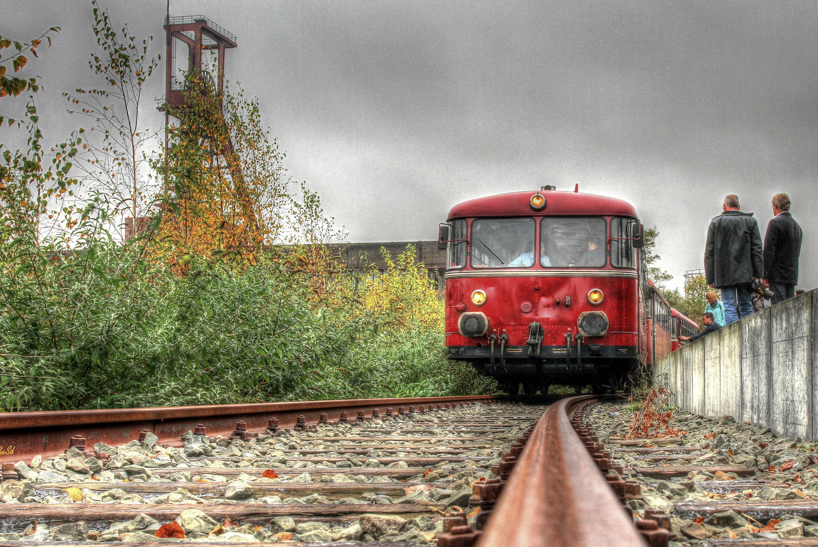 Der Schienenbus...