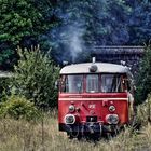 Der "Schienenbus" in Gemünd/Eifel