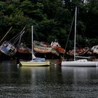 Der Schiffsfriedhof in Douarnenez