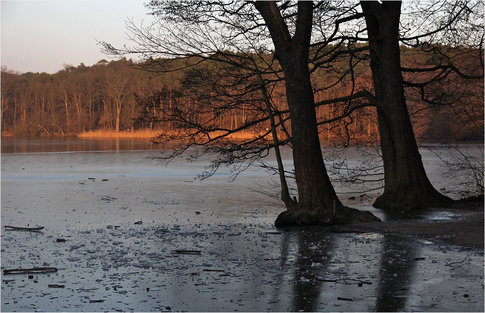 Der Schlachtensee ...