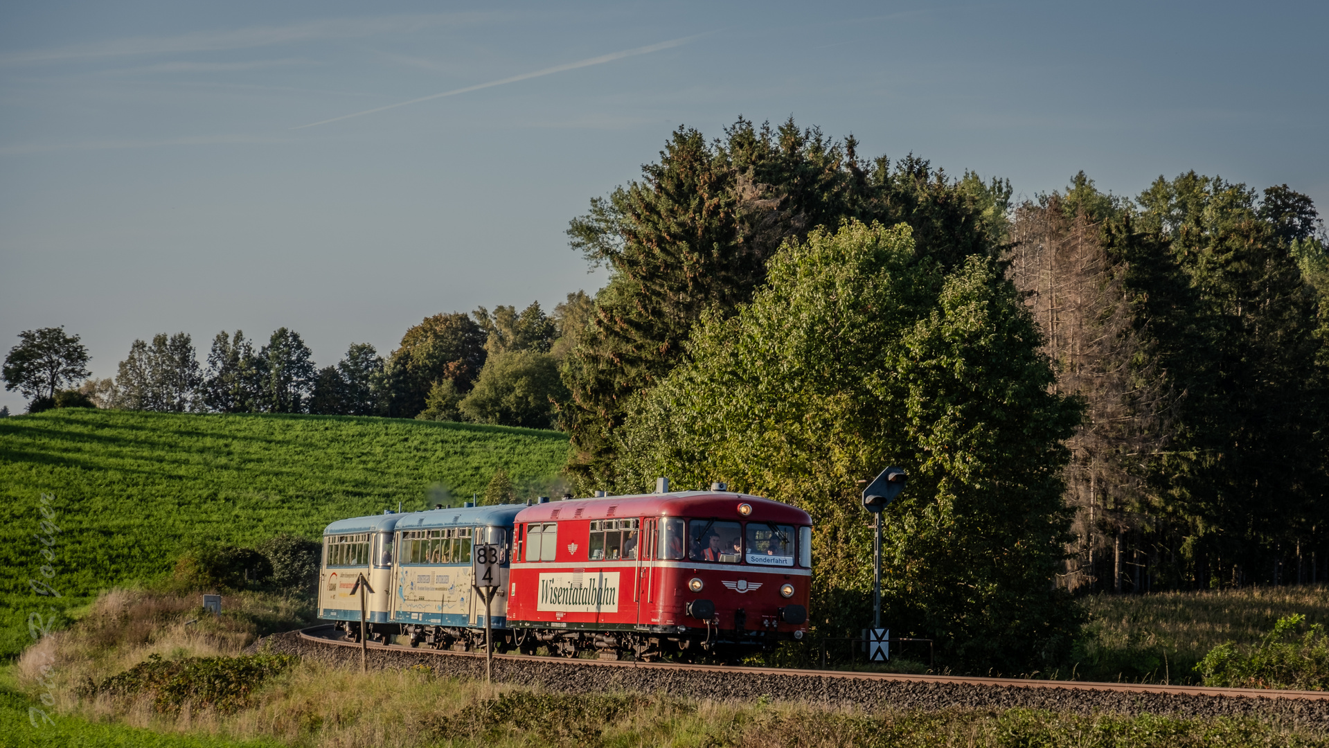 Der Schleizer Schienenomnibuszug