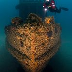 Der Schlepper St.Michael vor der Küste von Malta