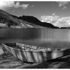 der Schliersee an einem klaren Frühlingstag...