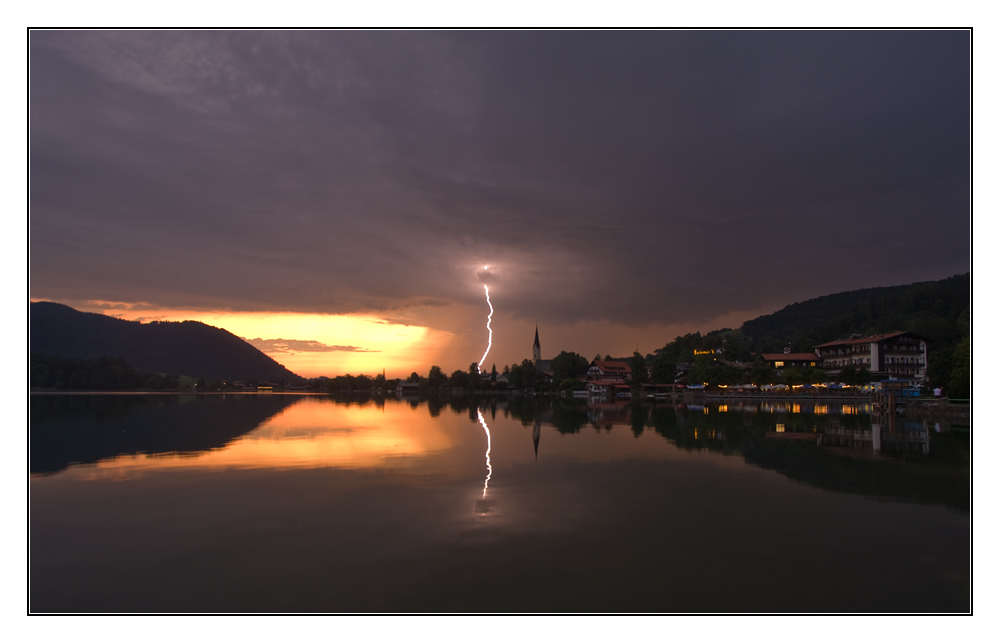 Der Schliersee im August 2009