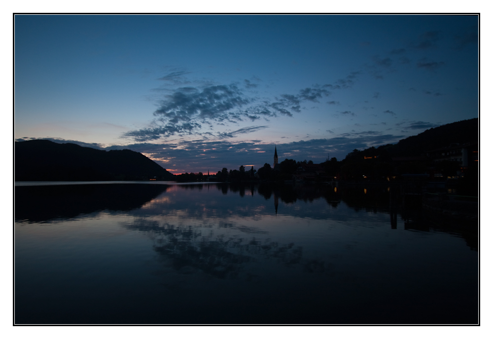 Der Schliersee im August 2011