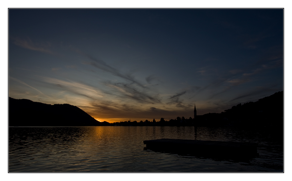 Der Schliersee im Juli 2009