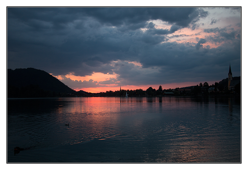 Der Schliersee im Juli 2015