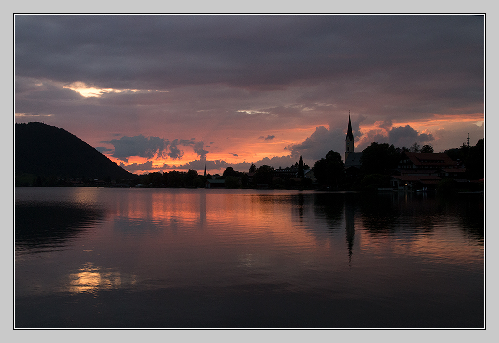 Der Schliersee im Juli 2016