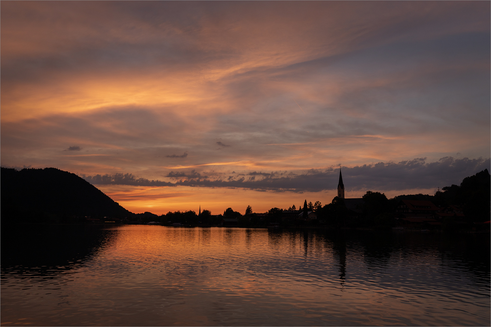 Der Schliersee im Juli 2019