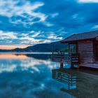 Der Schliersee kurz vor Sonnenaufgang