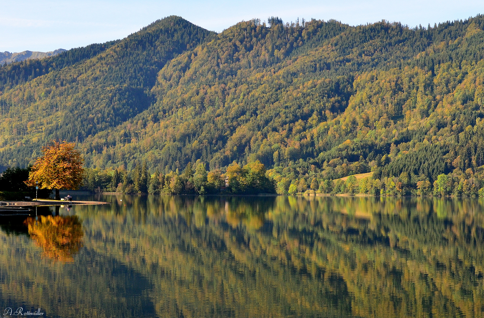 Der Schliersee mit Blick auf den Westerberg!