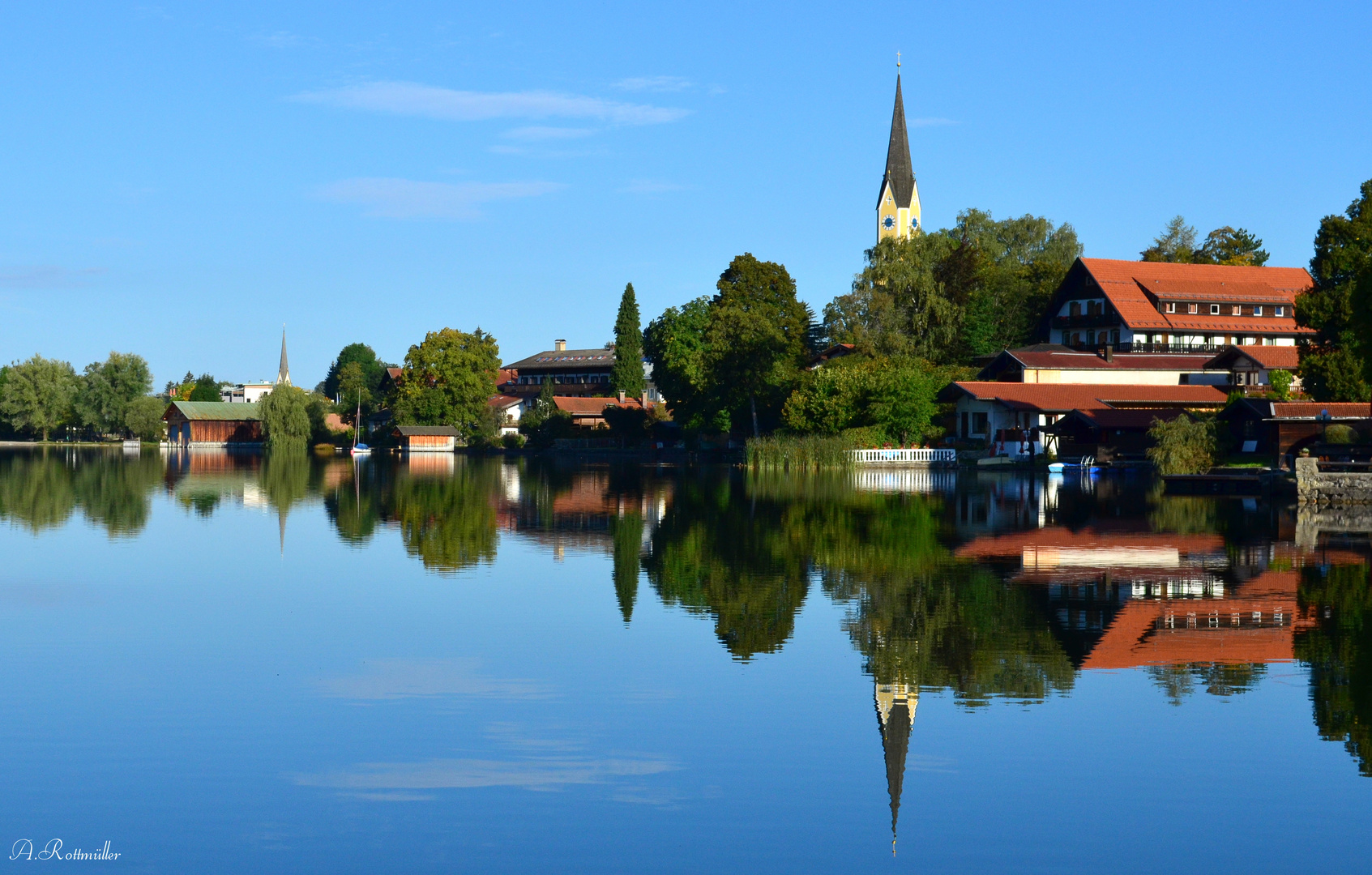 Der Schliersee mit Blick auf Schliersee!