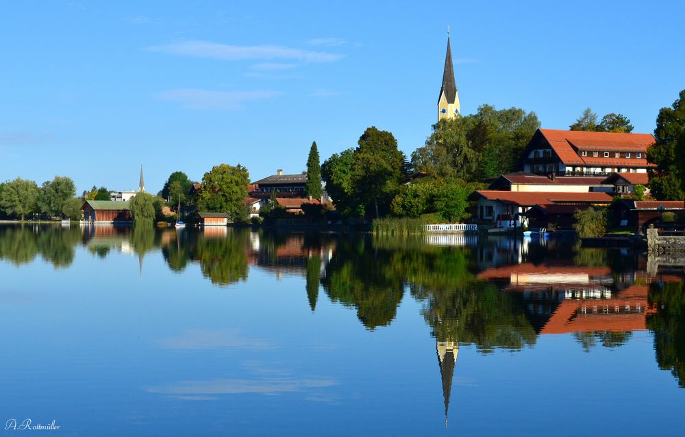 Der Schliersee mit Blick auf Schliersee!