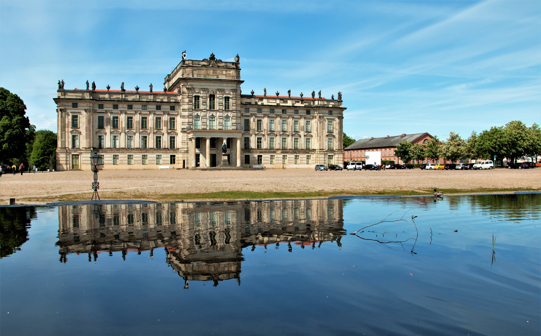 Der Schlossbrunnen...