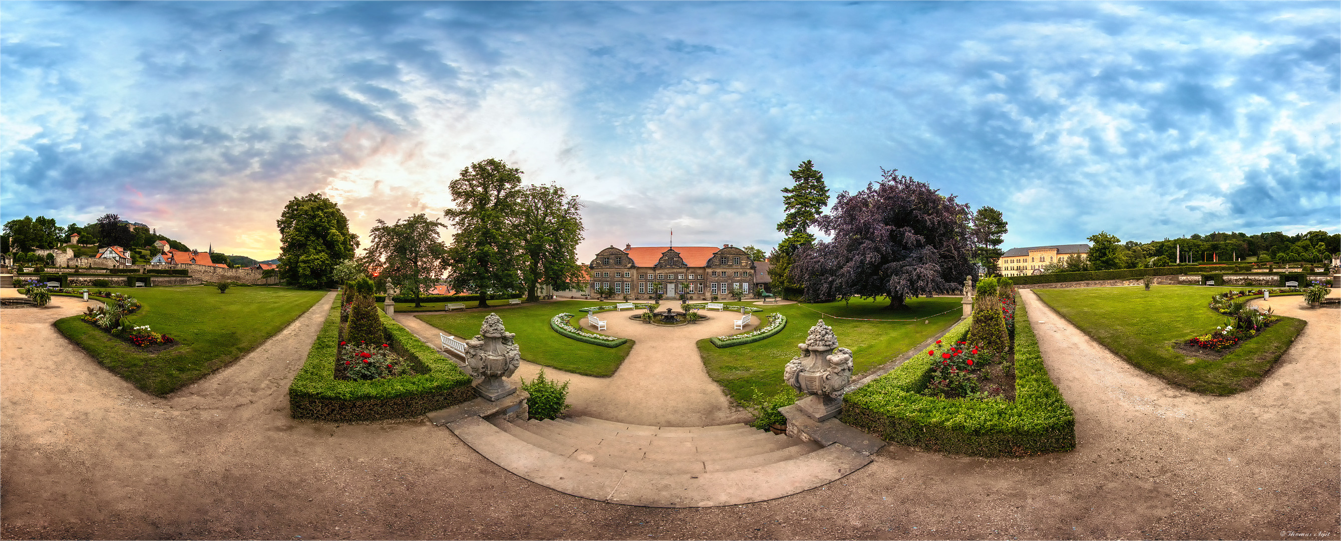 Der Schlossgarten Blankenburg