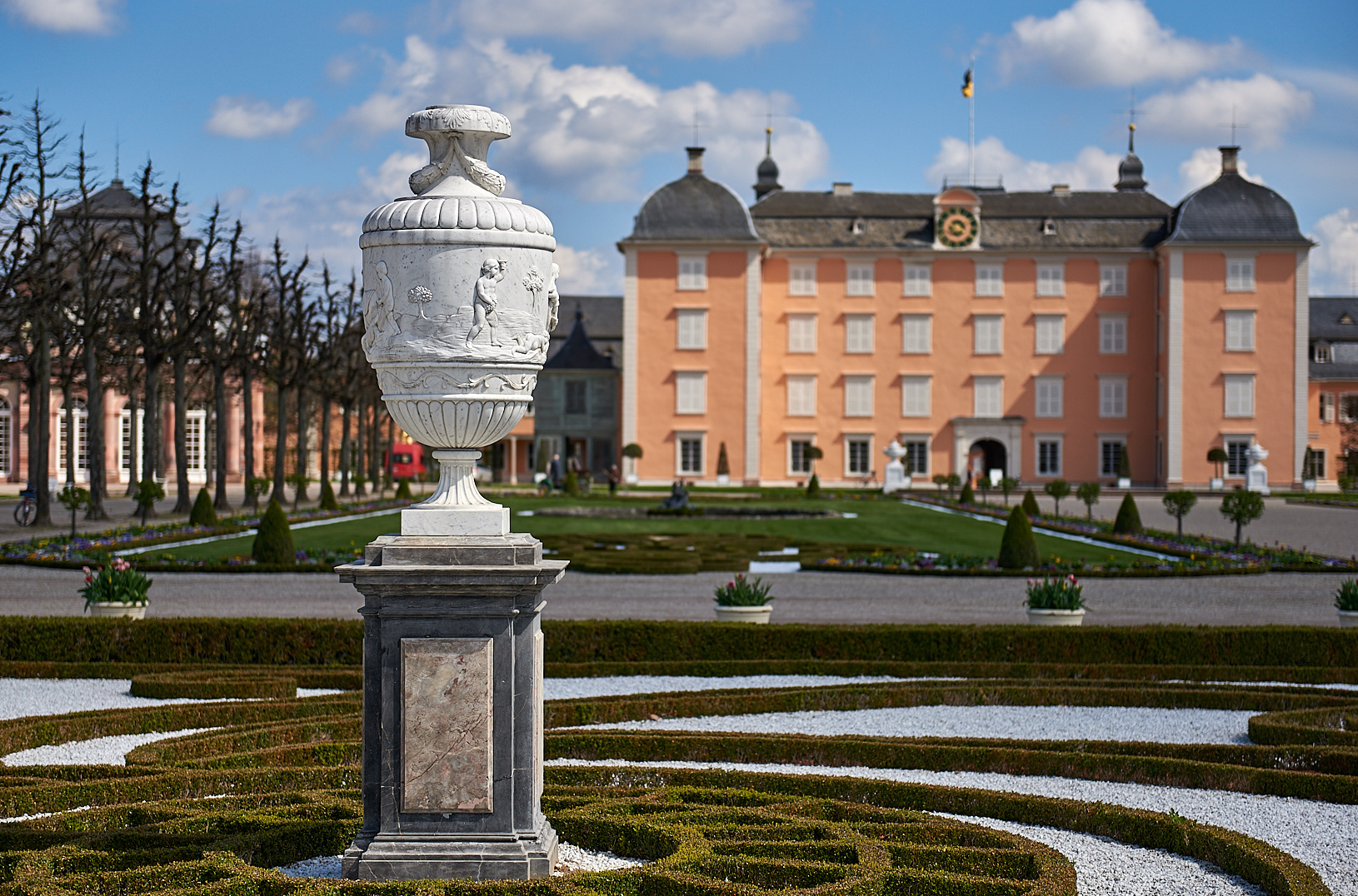 Der Schlossgarten in Schwetzingen, zu jeder Jahreszeit ein Besuch wert. 