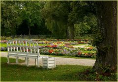 Der Schloßpark trägt sein Sommerkleid