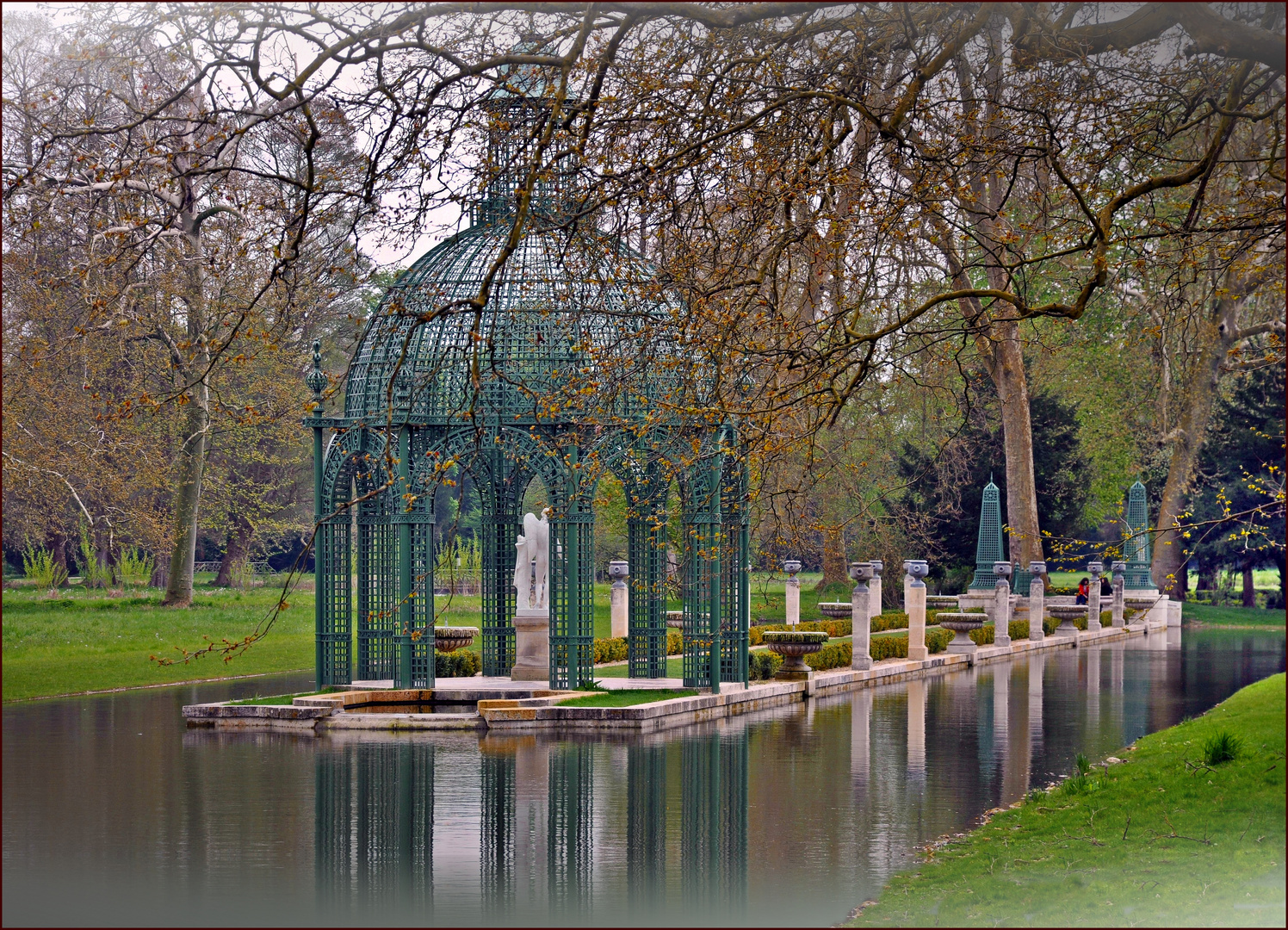 Der Schlosspark von Chantilly