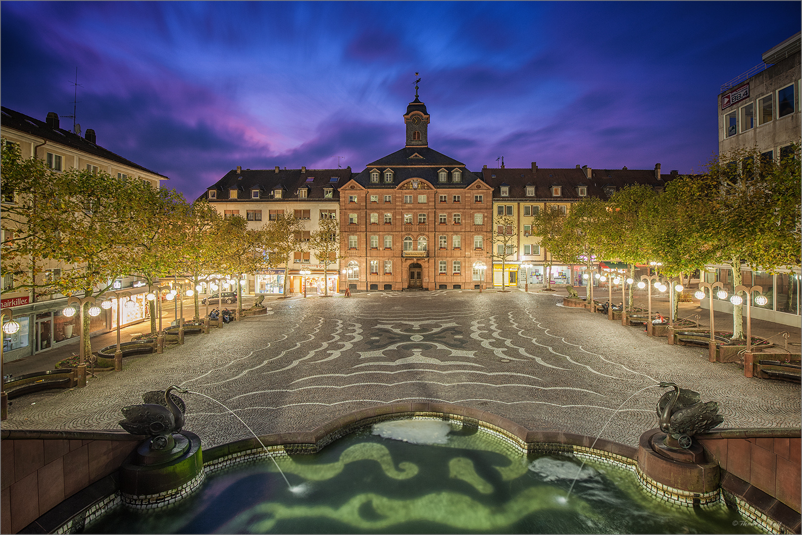 Der Schlossplatz Pirmasens