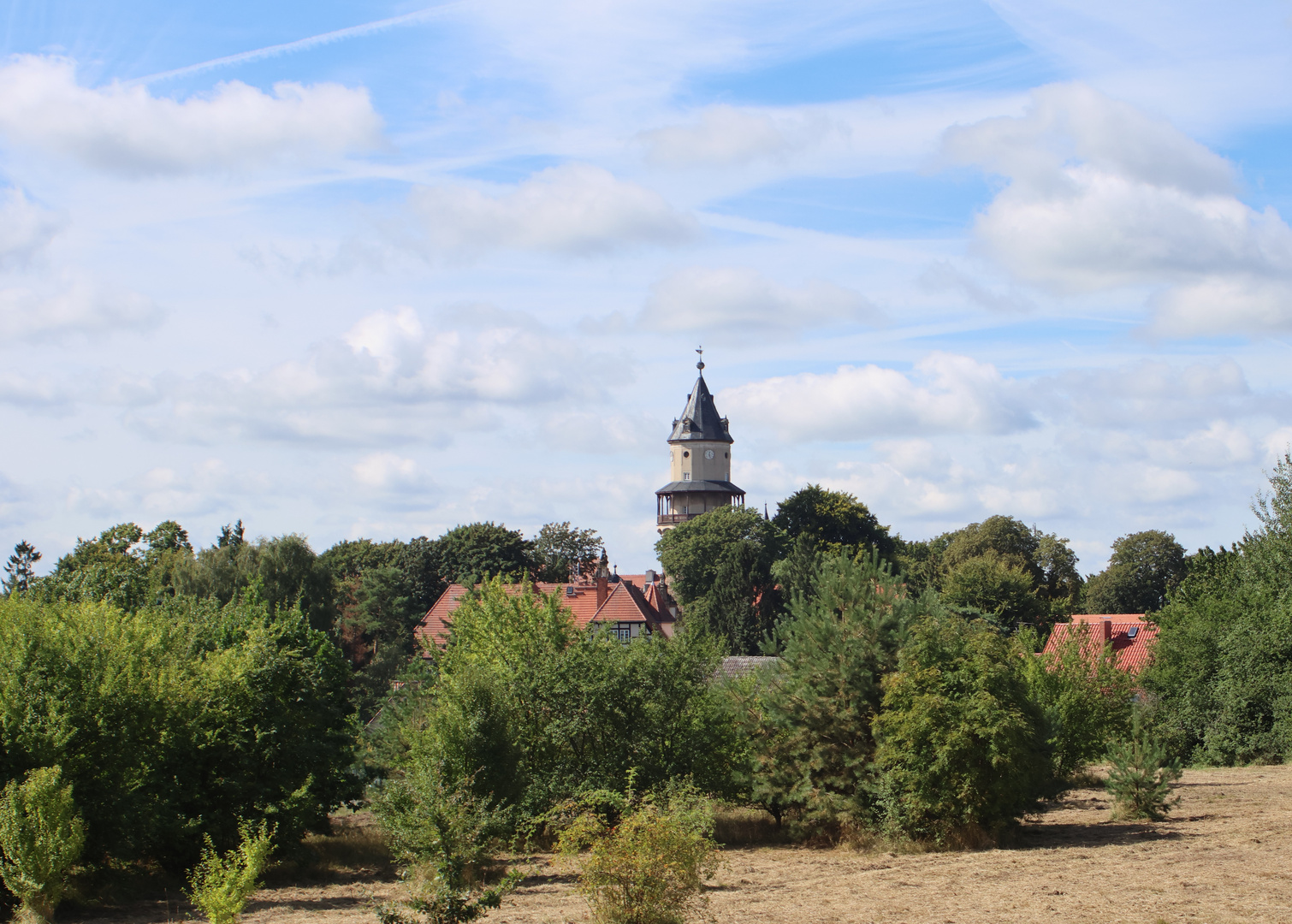 Der Schloßturm in Wiesenburg