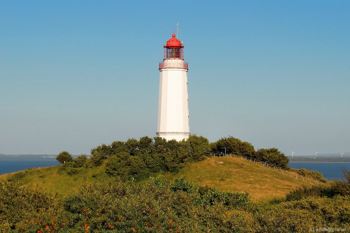 Der Schluckwieksberg mit seinem Leuchtturm